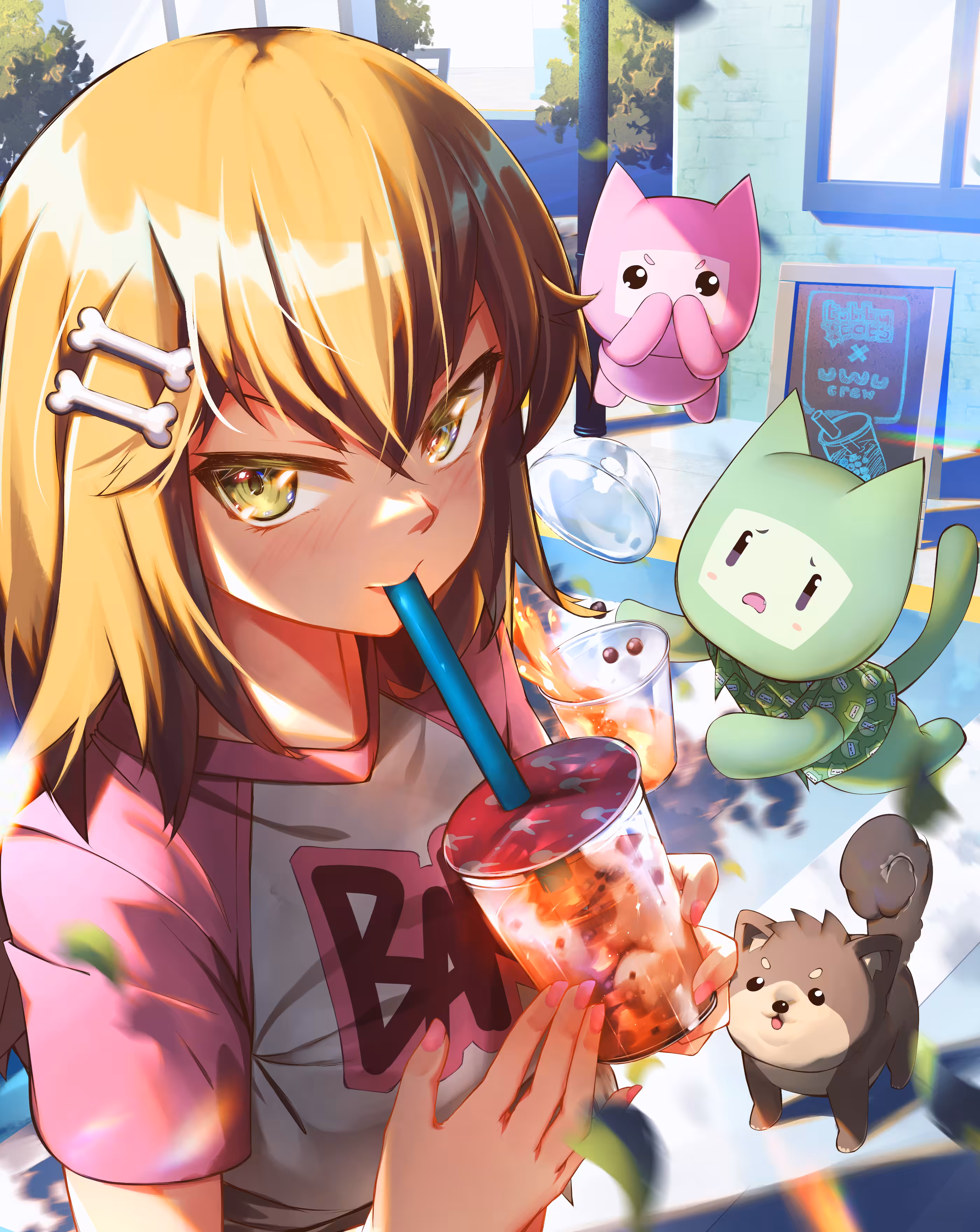 Hold your Boba tea