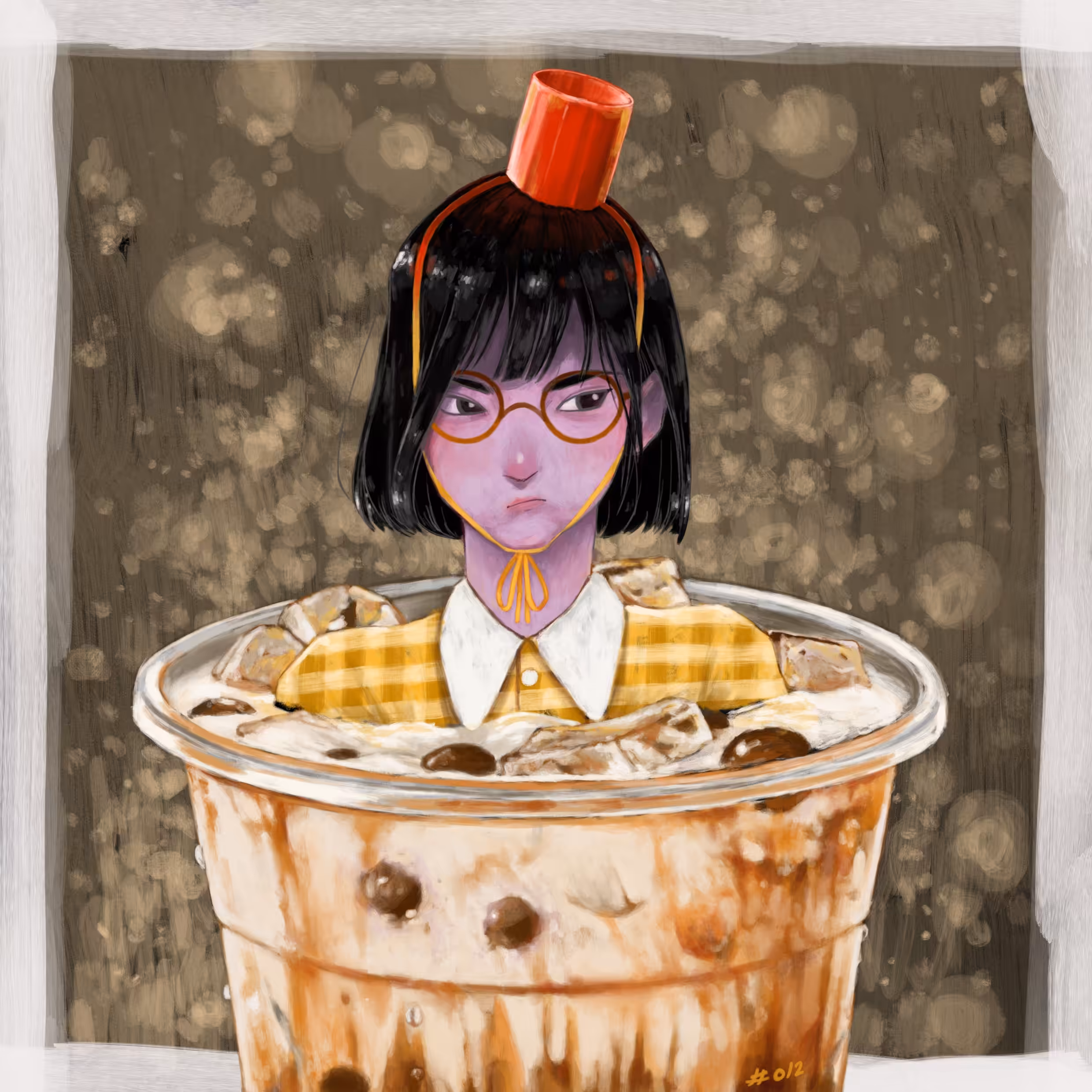 boo #0012 Bubble Milk Tea