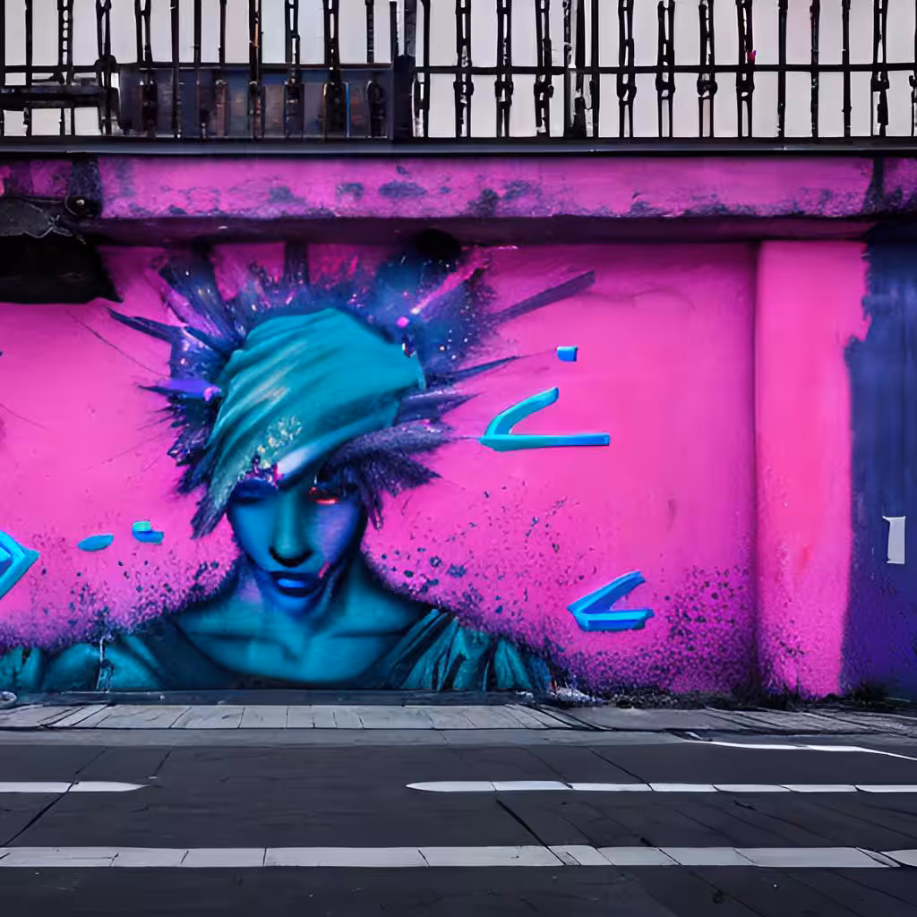 Neon Art: Modern Punk Street Art