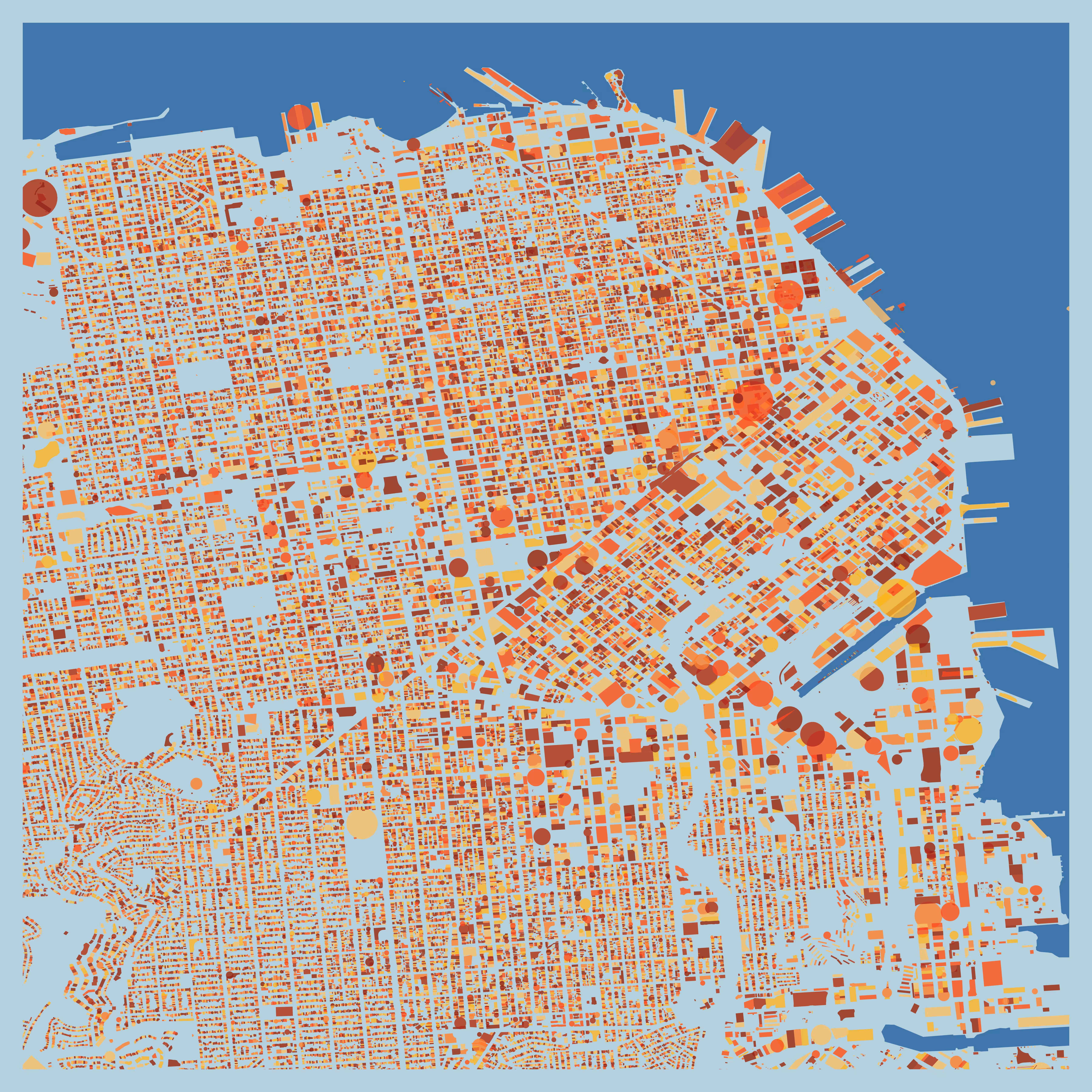 The Cubist City 2 – San Francisco, USA