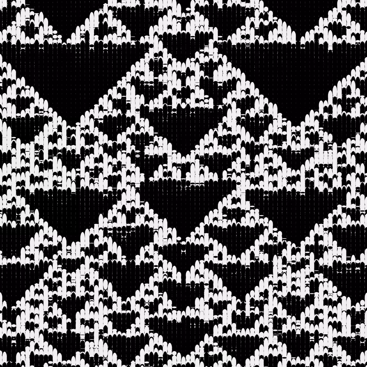 ElementaryCellularAutomatonMadeOfEllipses #1