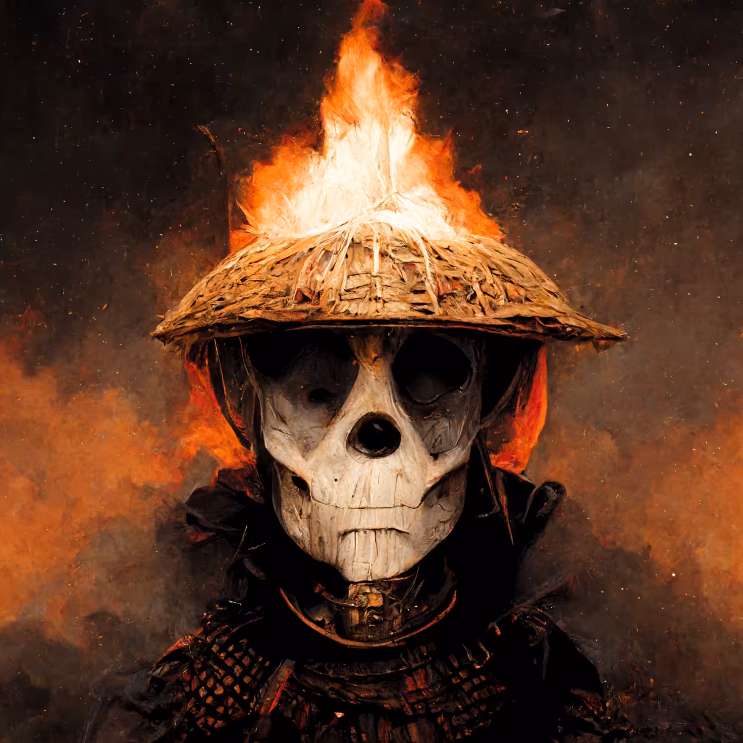 Samurai Burning