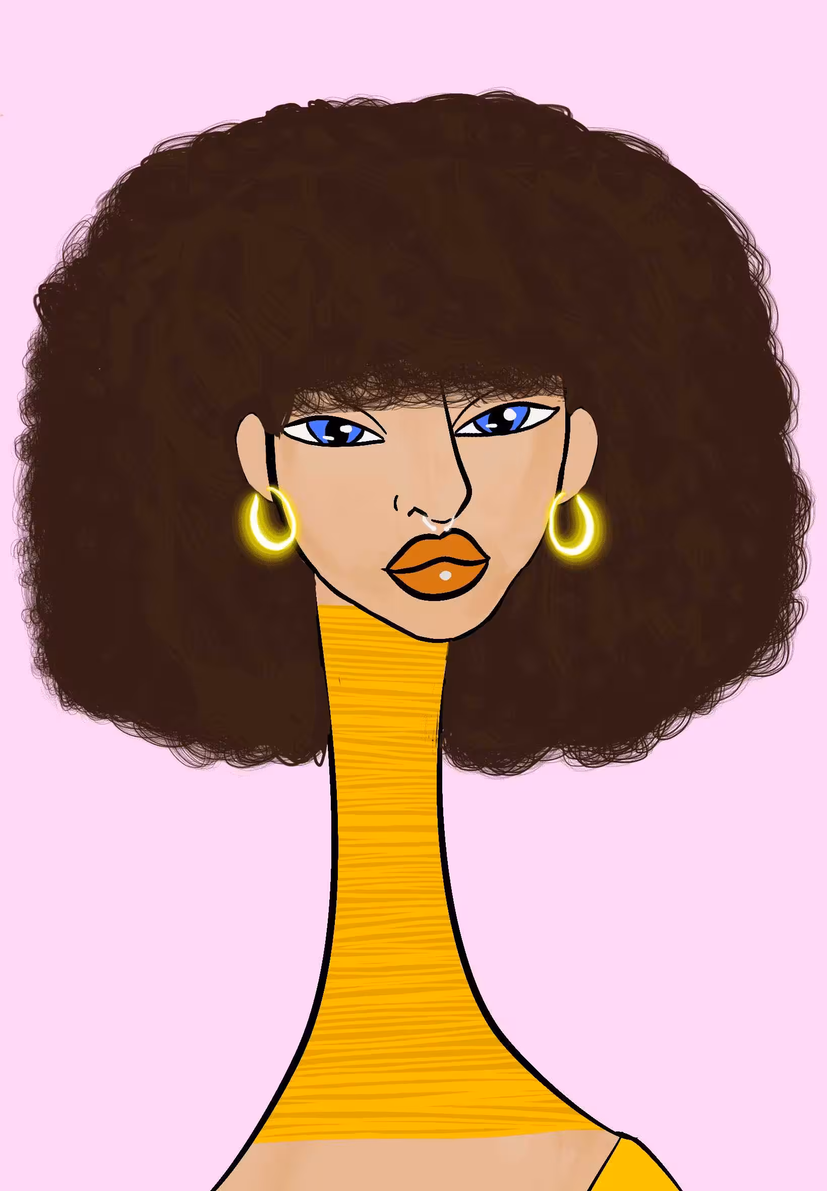 Long Neckie Ladies: Long Neckie Lady #2743
