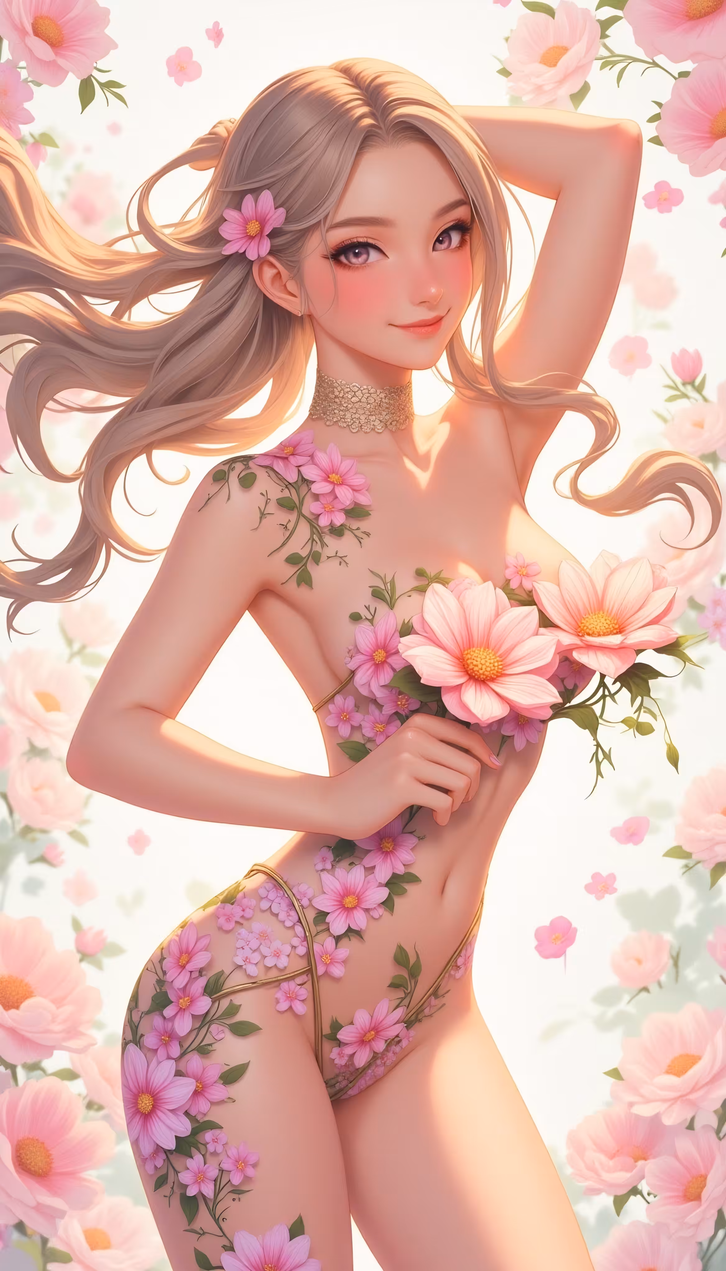 Wearing Flowers