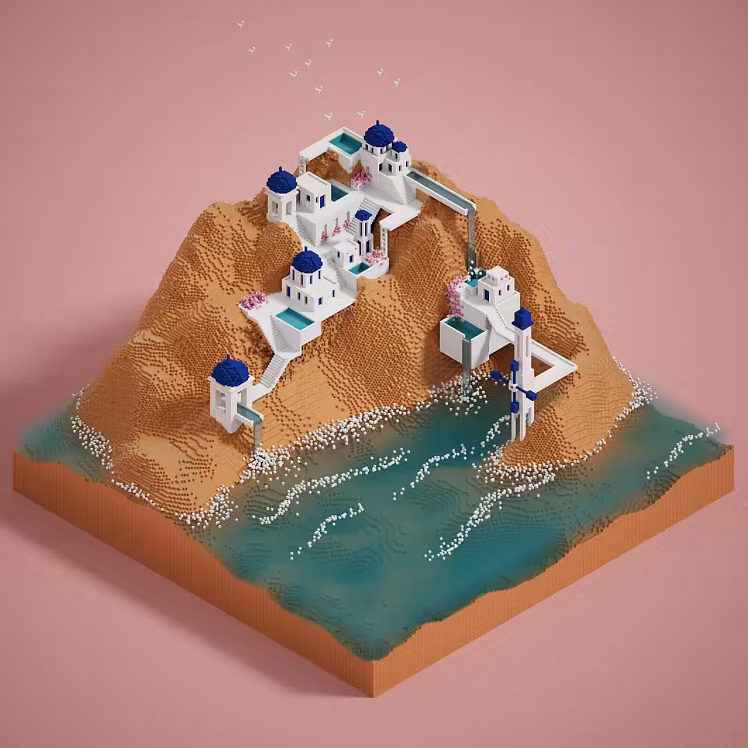 Monument 04:  Santorini Island