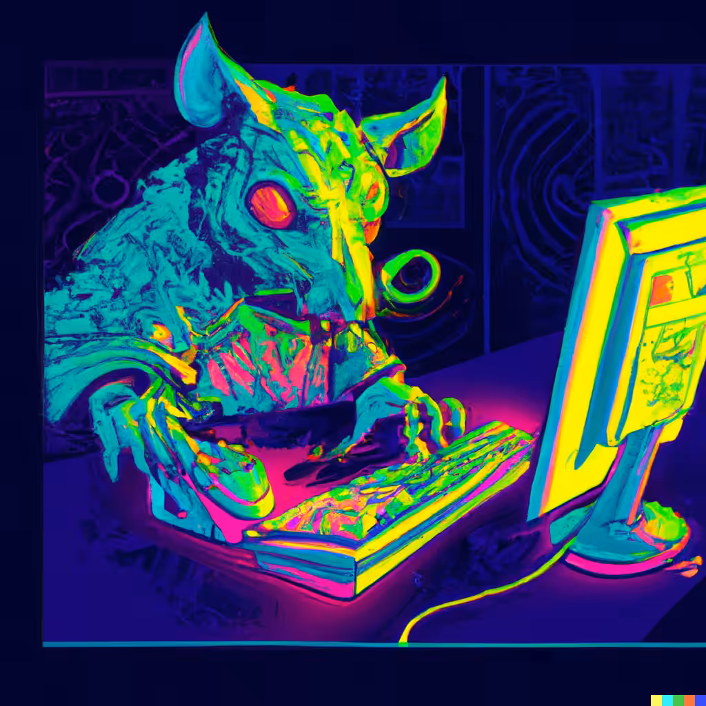 Cyber punk techno lab rats: Cyber Rat 4