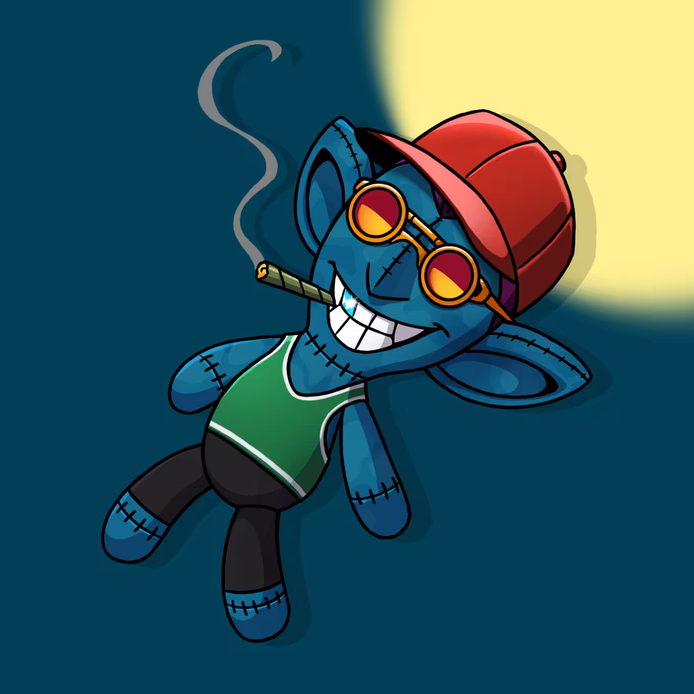 #6317 Sneaky Vampire Teddy
