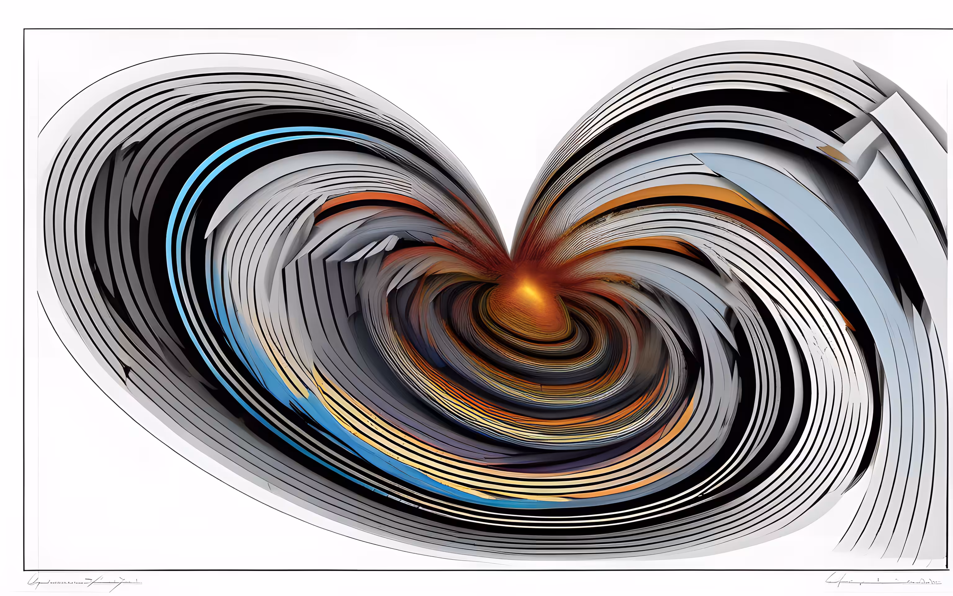 AI imagines famous generative artworks #72