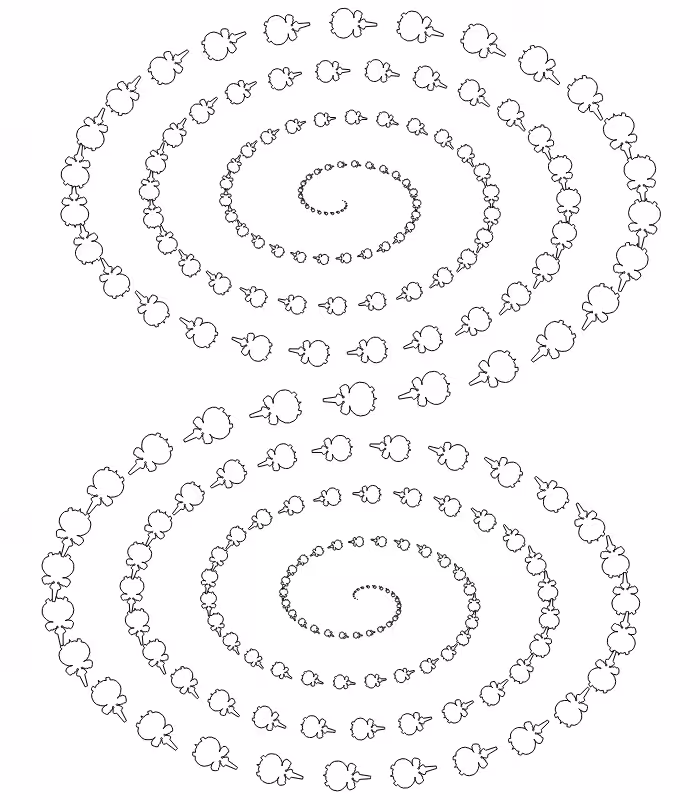 Creature Spirals #32