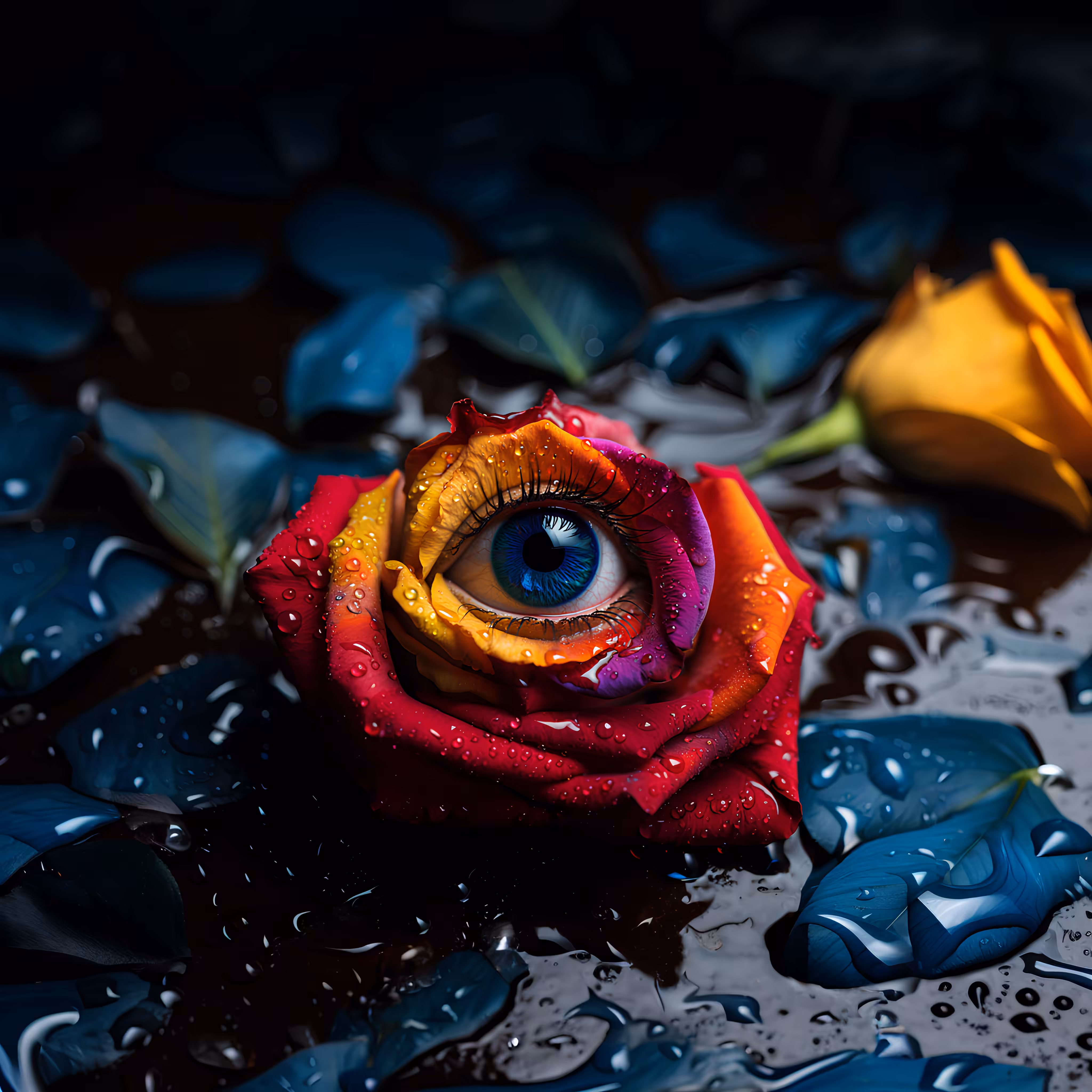 Rainbow Rose Watching