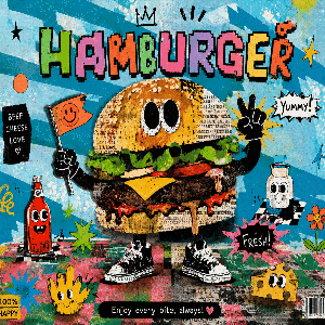 Hey!Kaiju: MonsHamburger