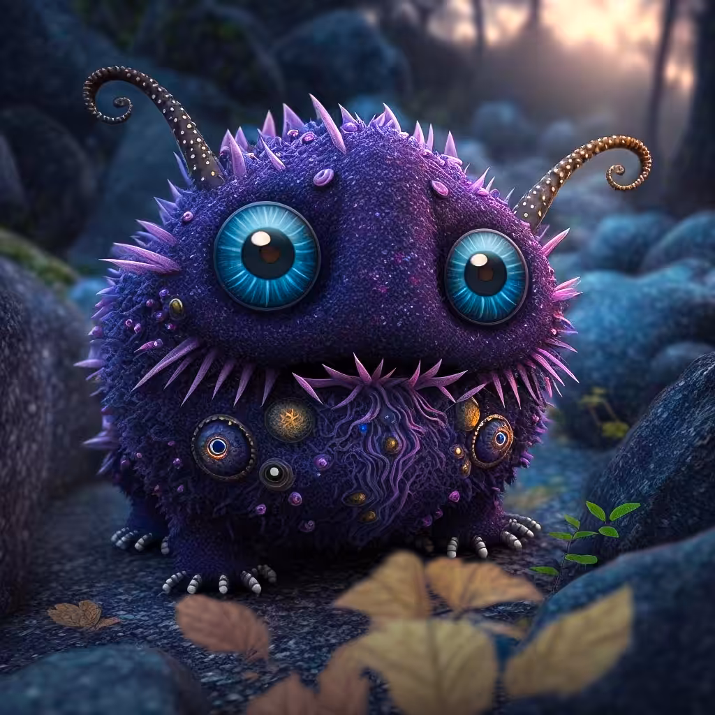 Adorned monster #11