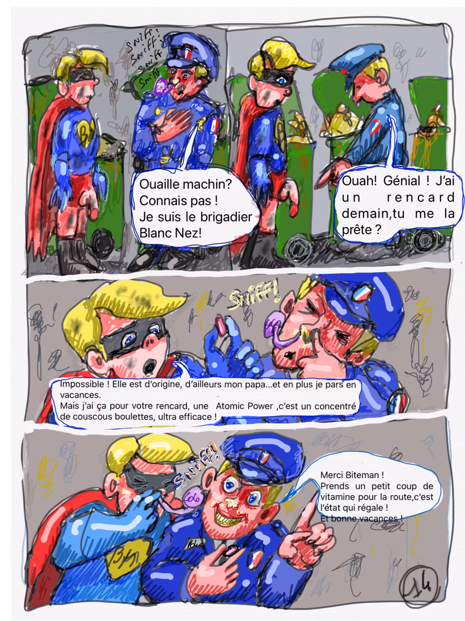 Les vacances de Biteman 1er part. 14/15