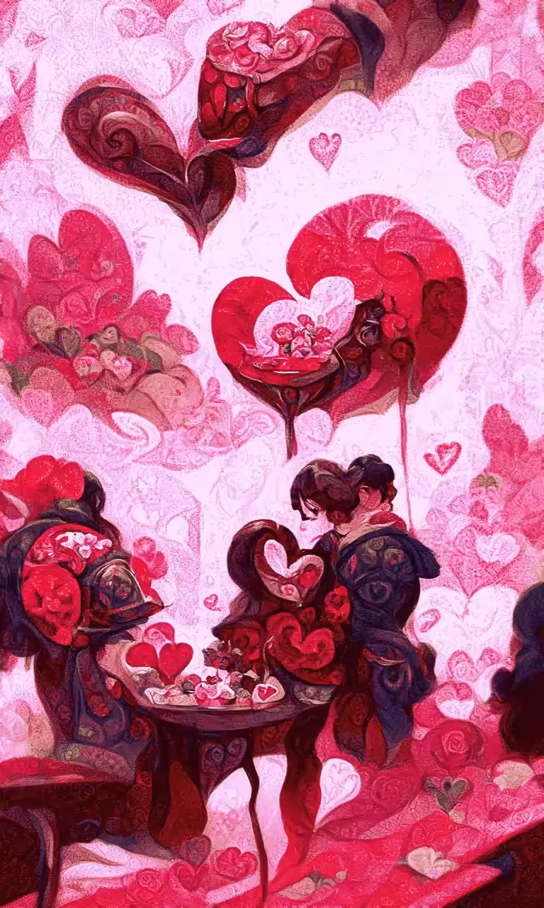 Twisted sweet valentine