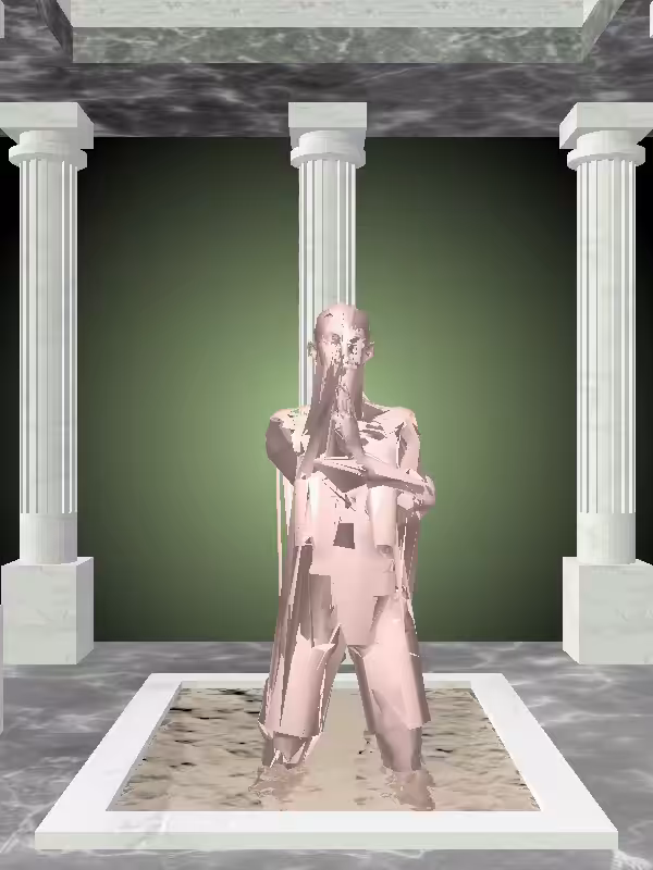 HeavenComputer: The Praying Peach Blossom Woman #474