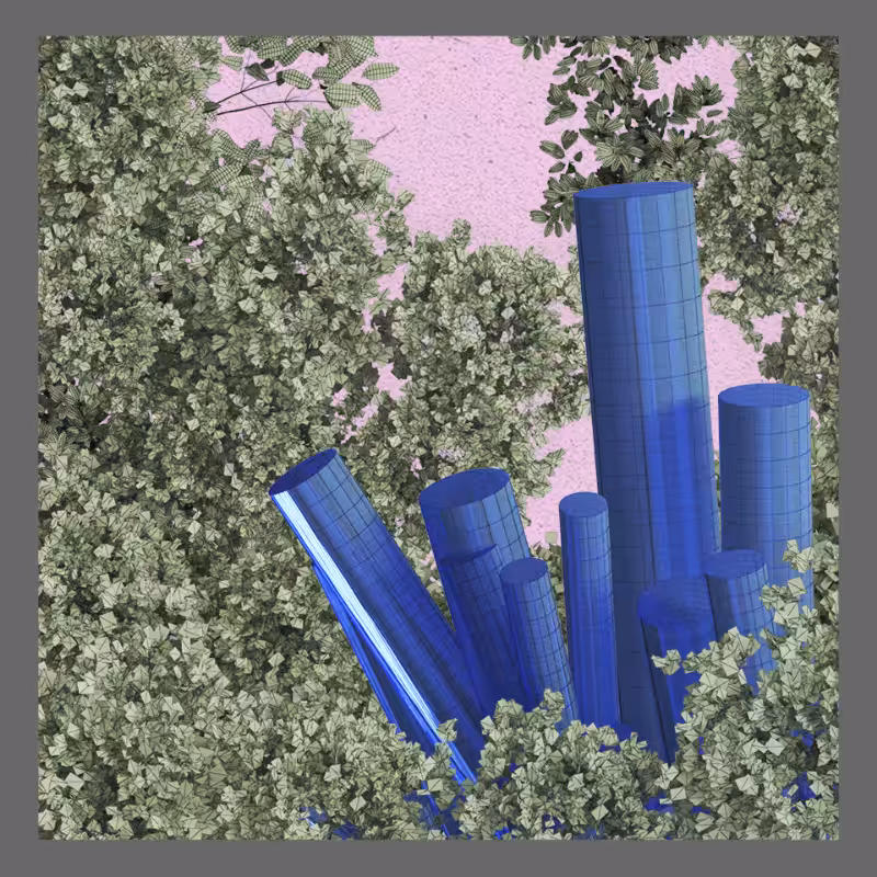 Geo-forest #3dart #61