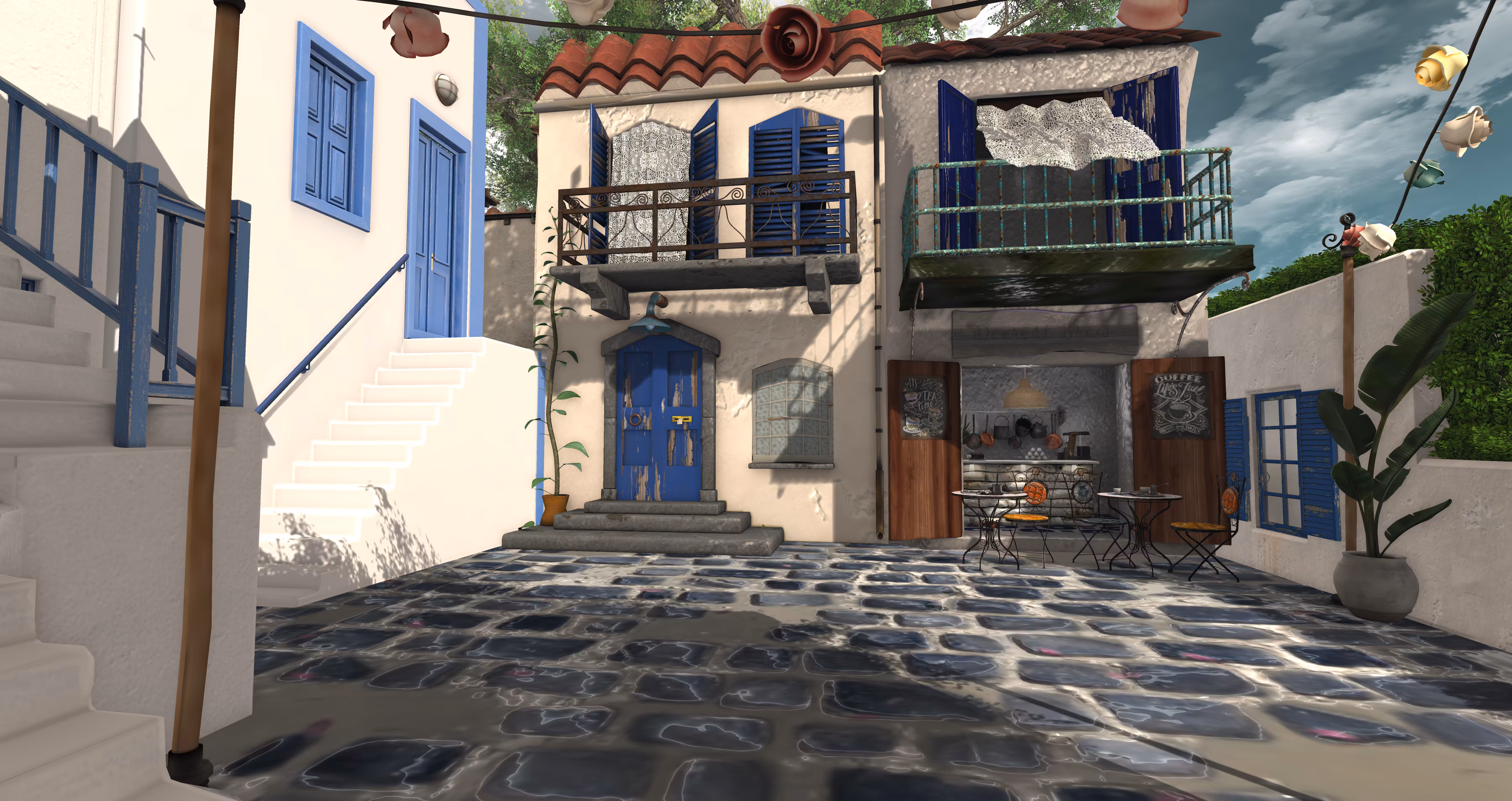 Santorino Houses