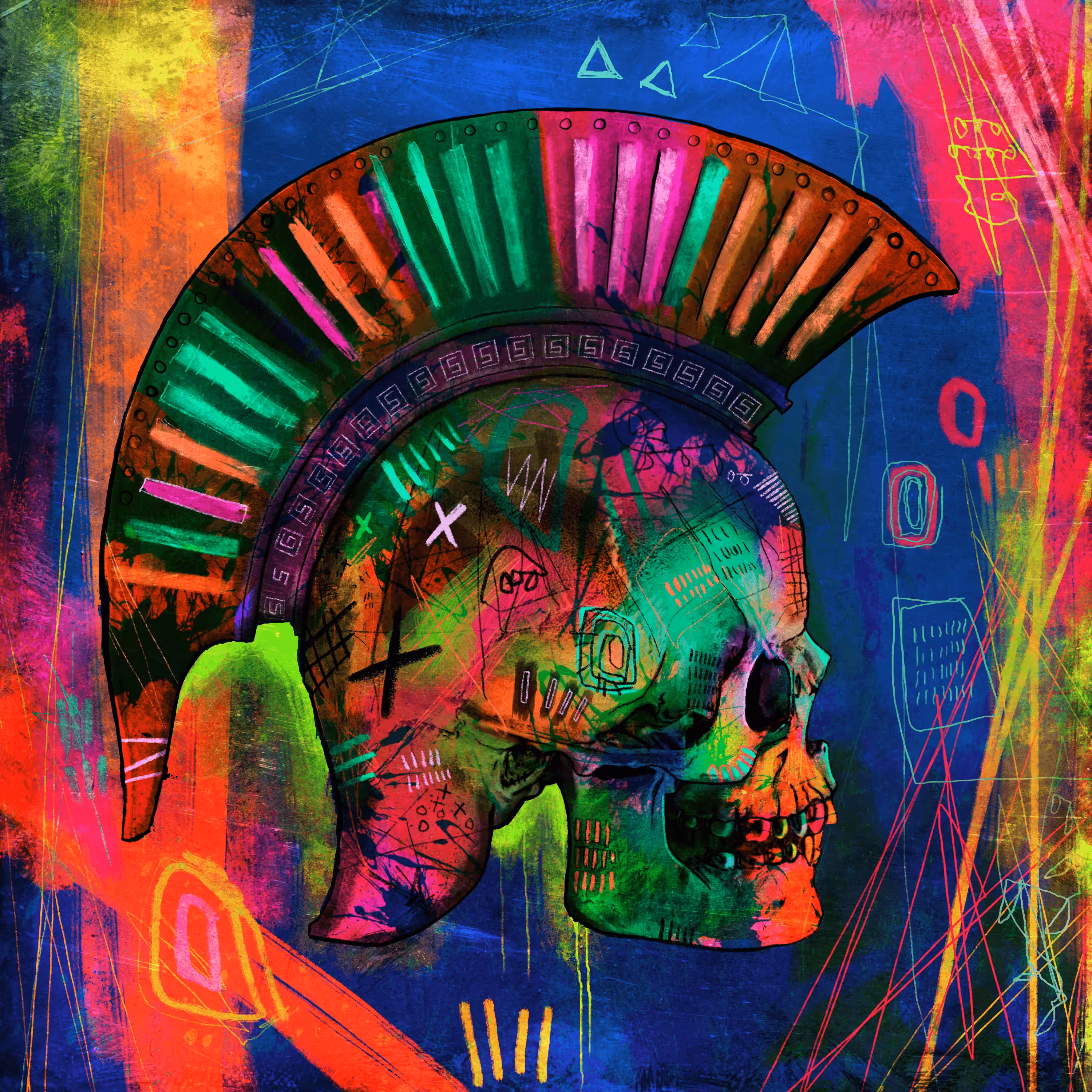 Spartan Skull