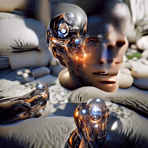 An AI reaches singularity