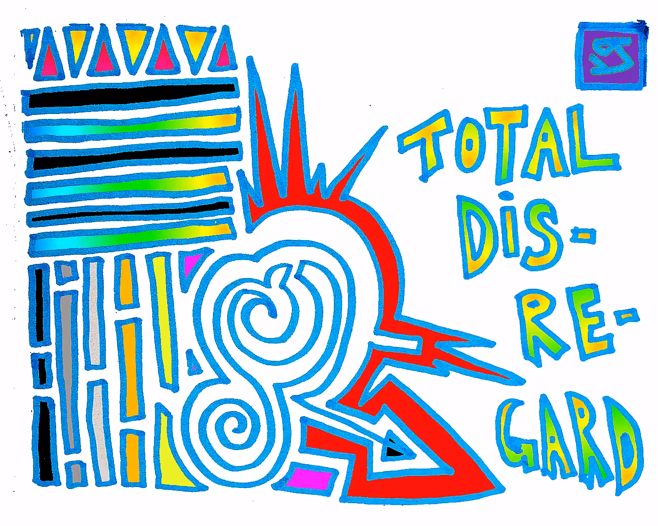 BACK to PRIMITIVITY (2023): "Total Disregard" by Richard F. Yates (Holy Fool)
