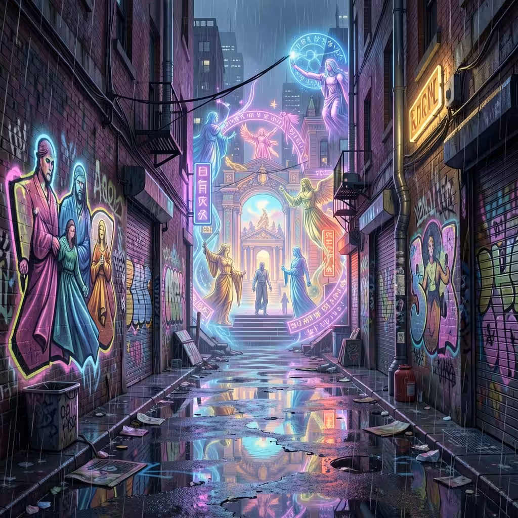 NightCafe Creations: Alley Art 30