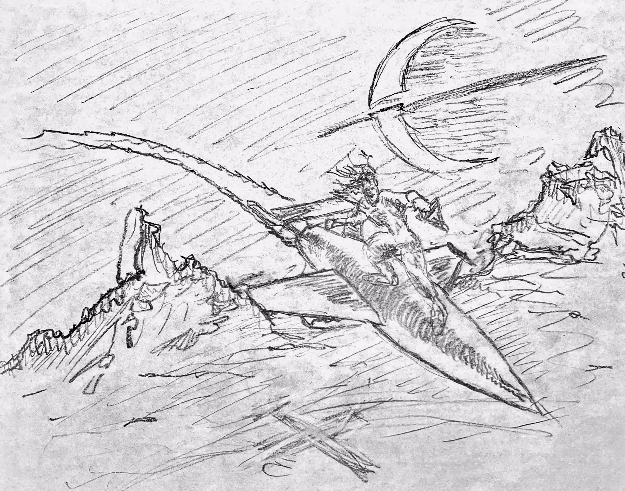 SPACECHAD NFTHYPEMAN SKETCH