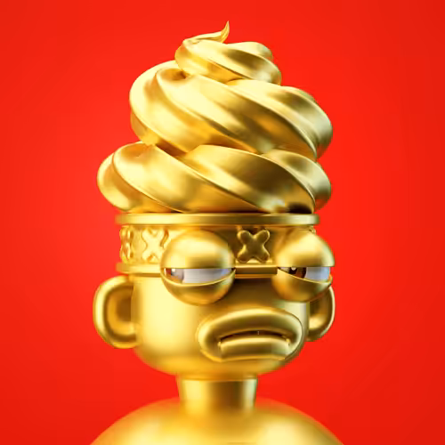 I Cream Baby Gold