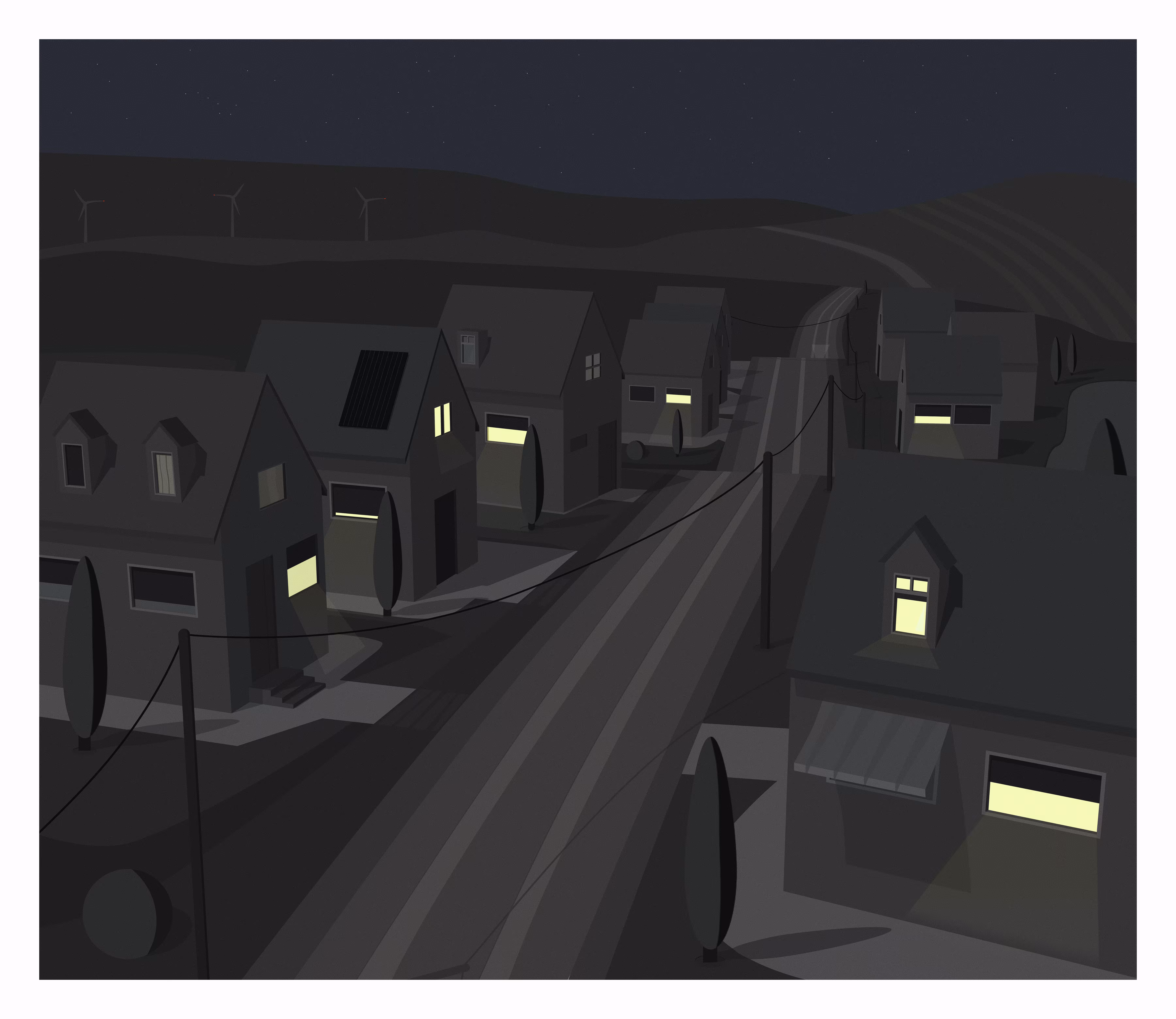 Westorm at night