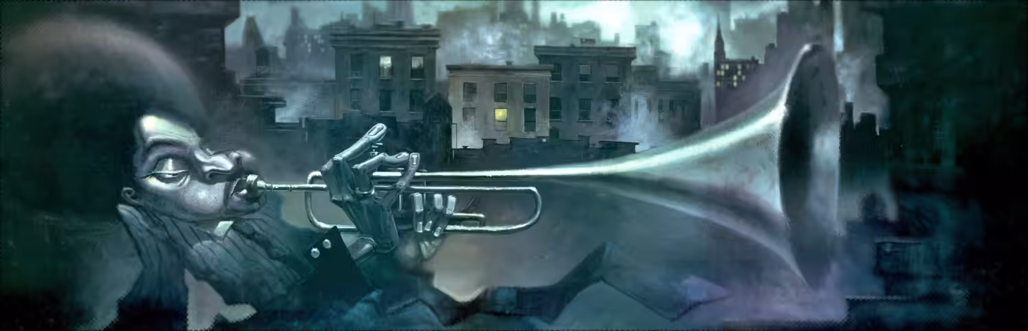 Dynamic Trumpet Man