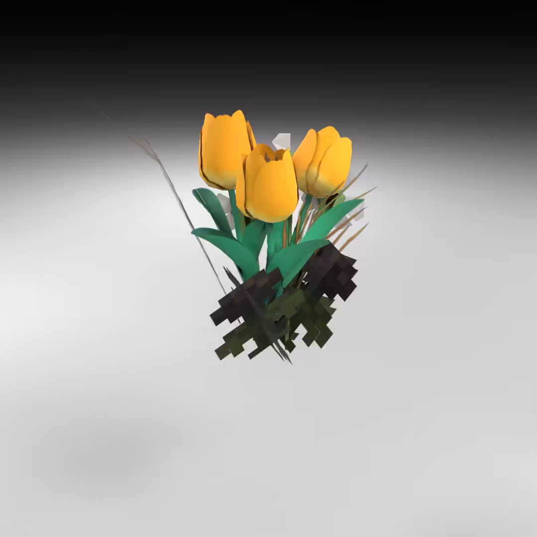Hand-hacked Bouquet 18