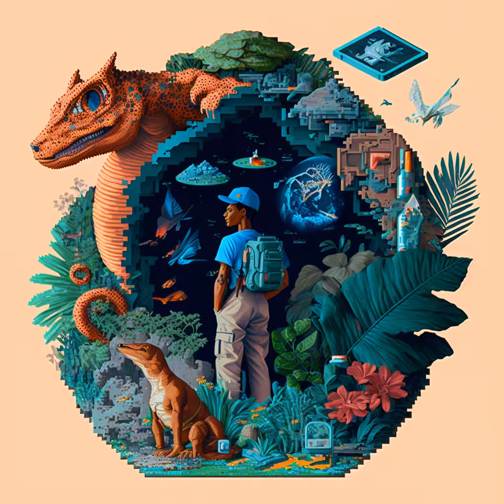 Explorer Of A Land Before Time