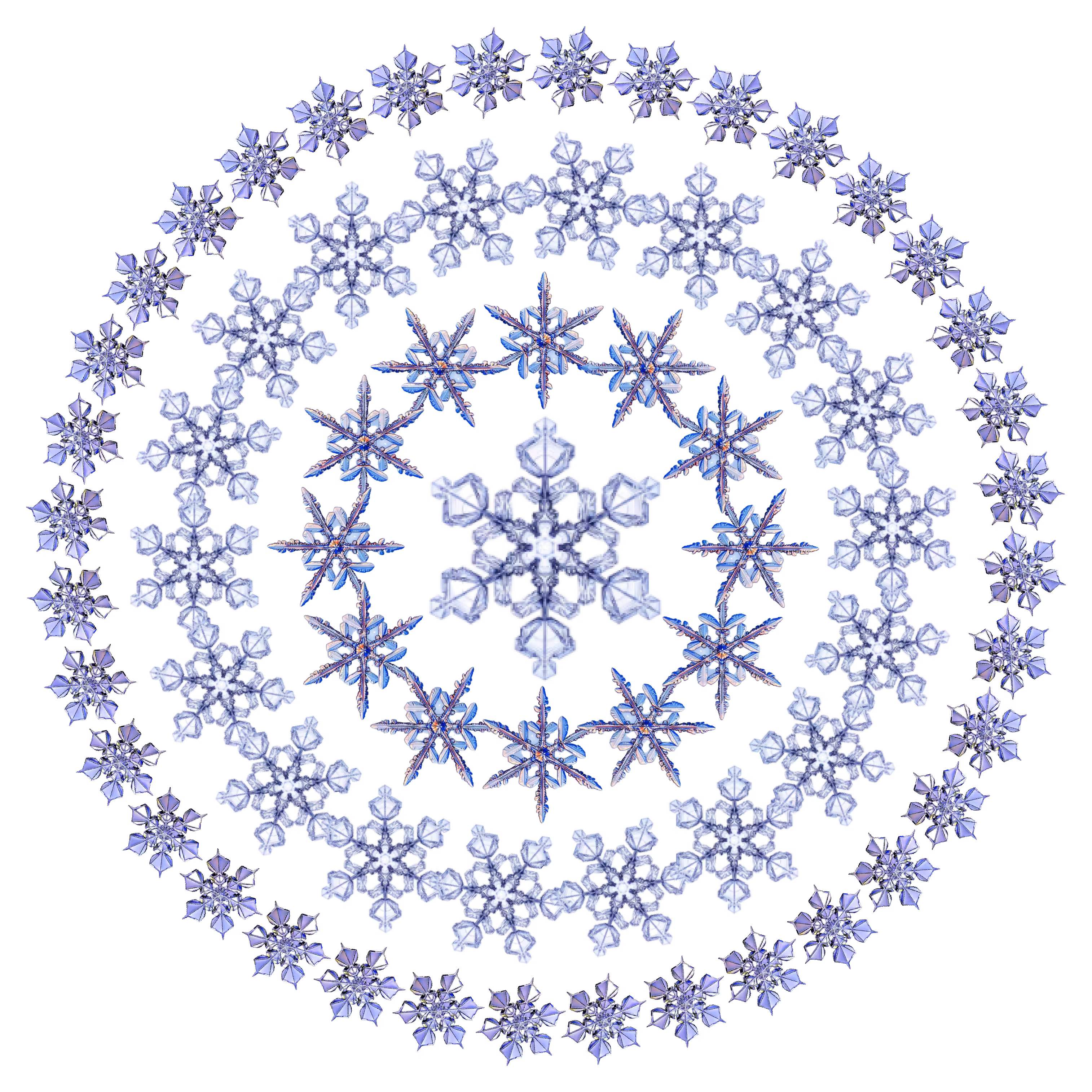 dreamy snowflakes #12