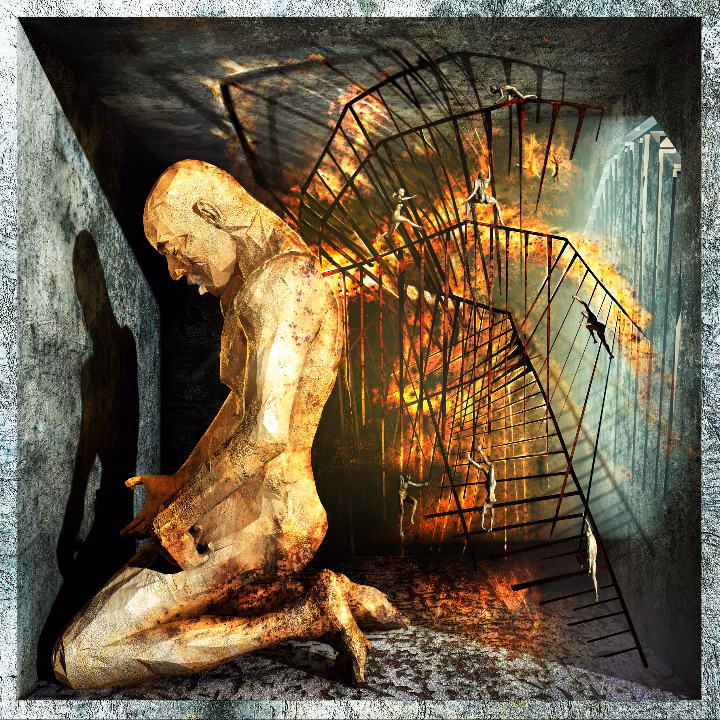 Ecce Homo 76 - (Man in the Box) ICARUS II