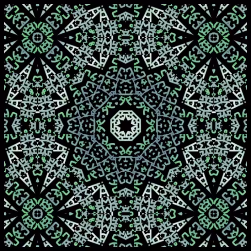 Дэ-generative Kaleidoscope #2