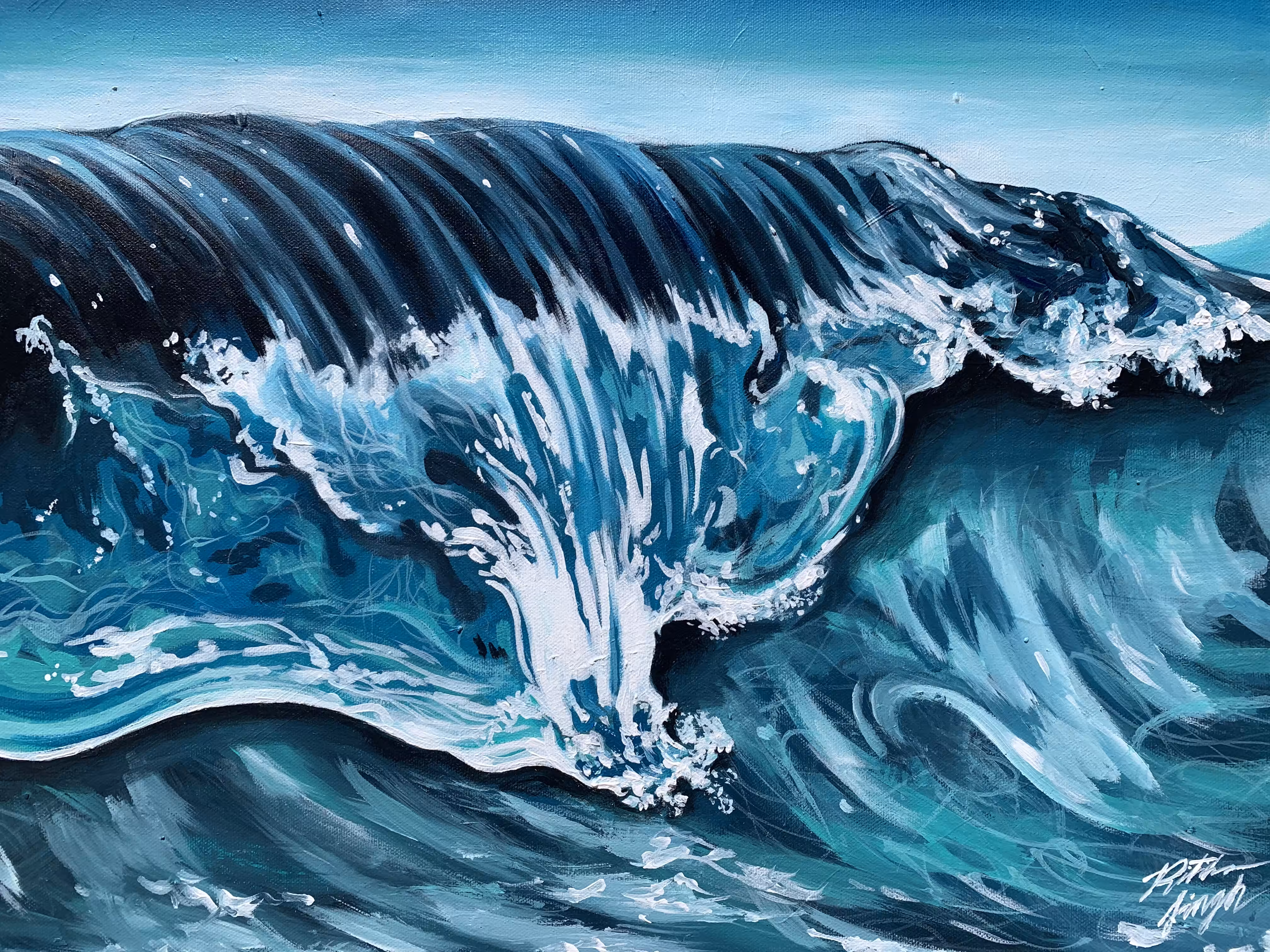 Abstract Wave No. 2