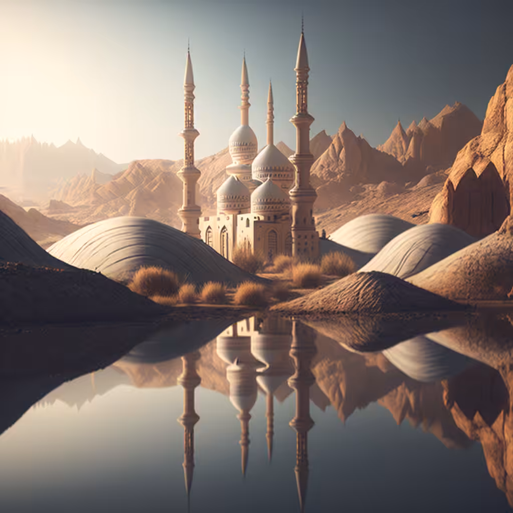 Minarets in the Desert
