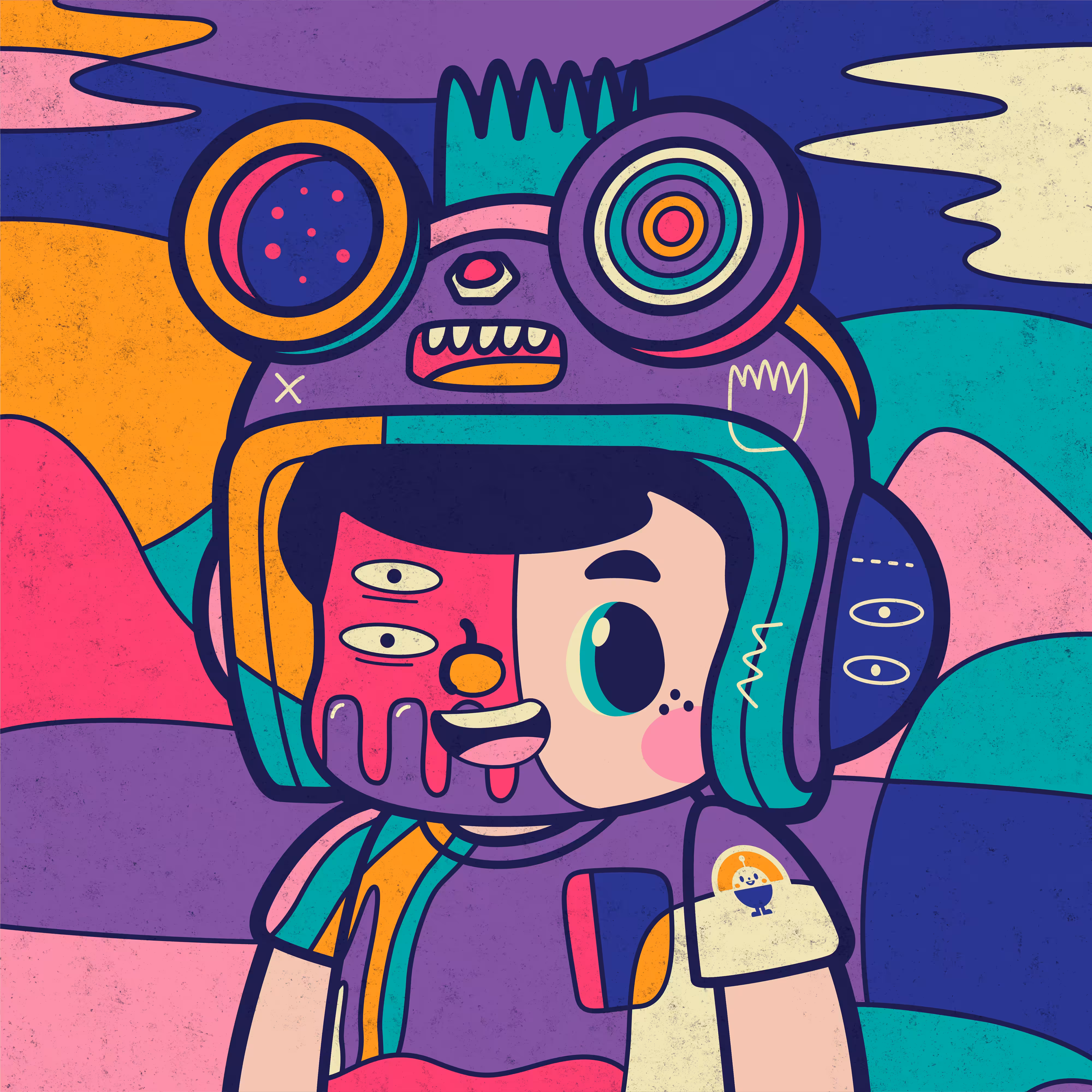 owangeboy and frens #36 - superlative boy #10252 by Kong Andri