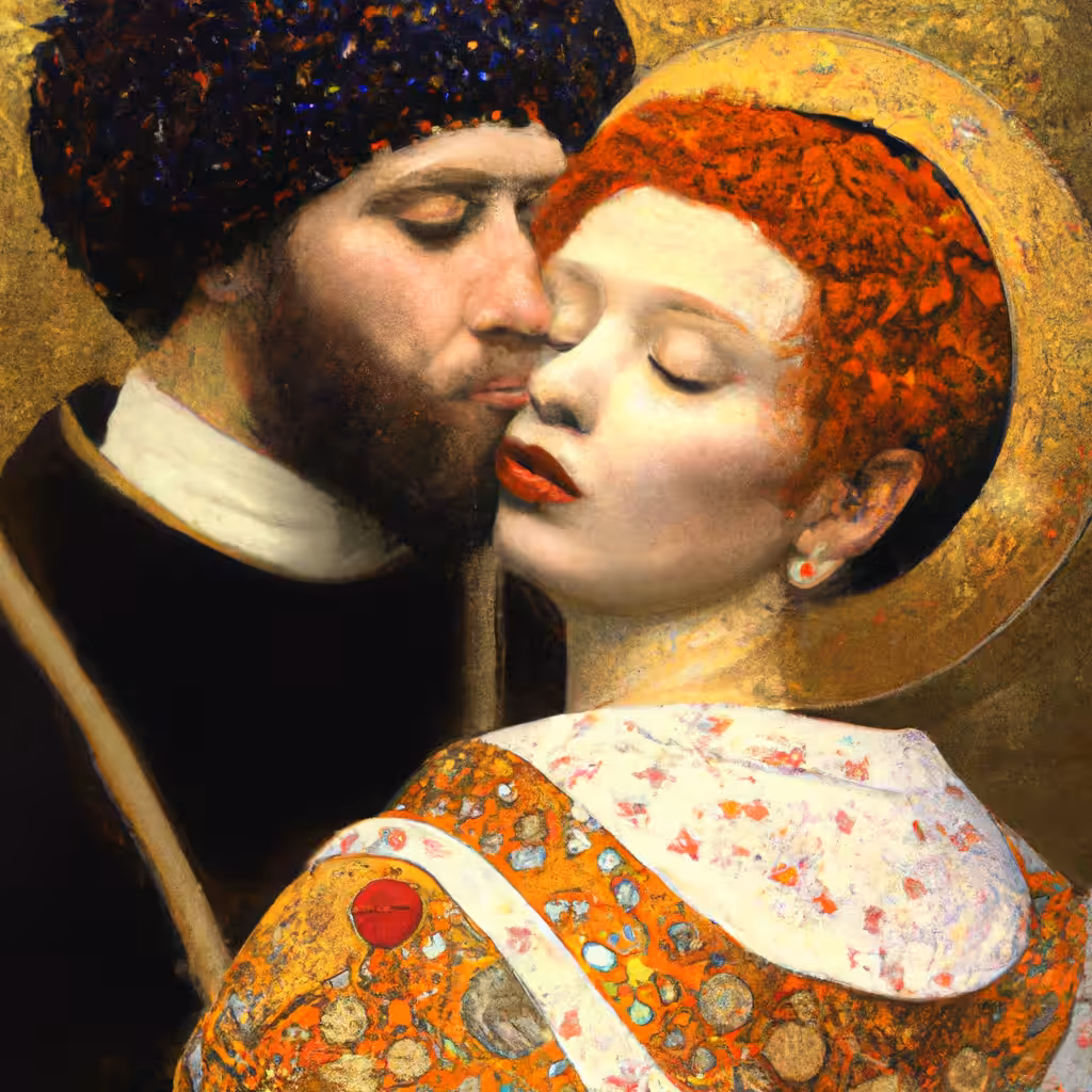 The Kiss. Passion or Power?