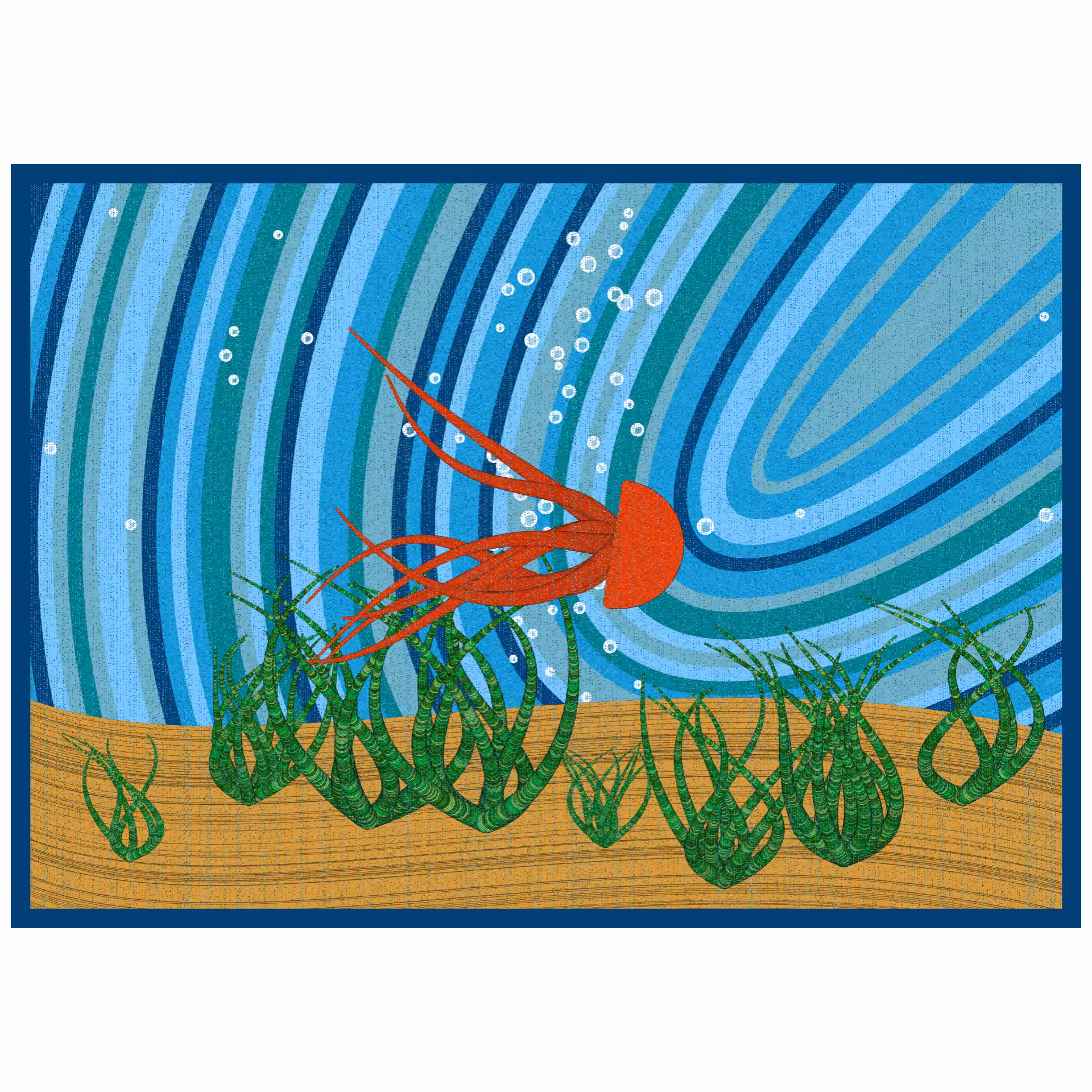 Bézier Aquarium 🦑 #122