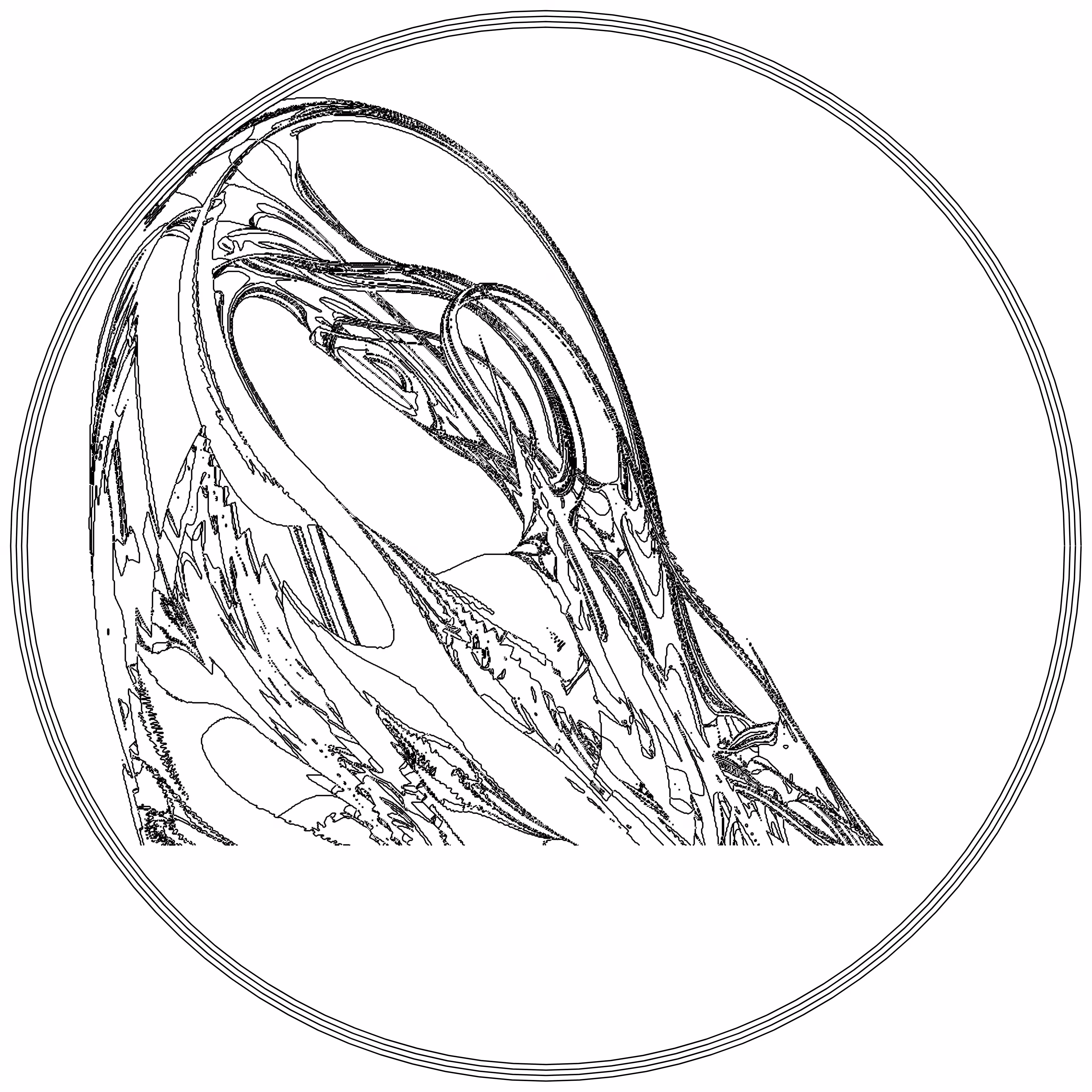 LL21 Fractal Contour #84