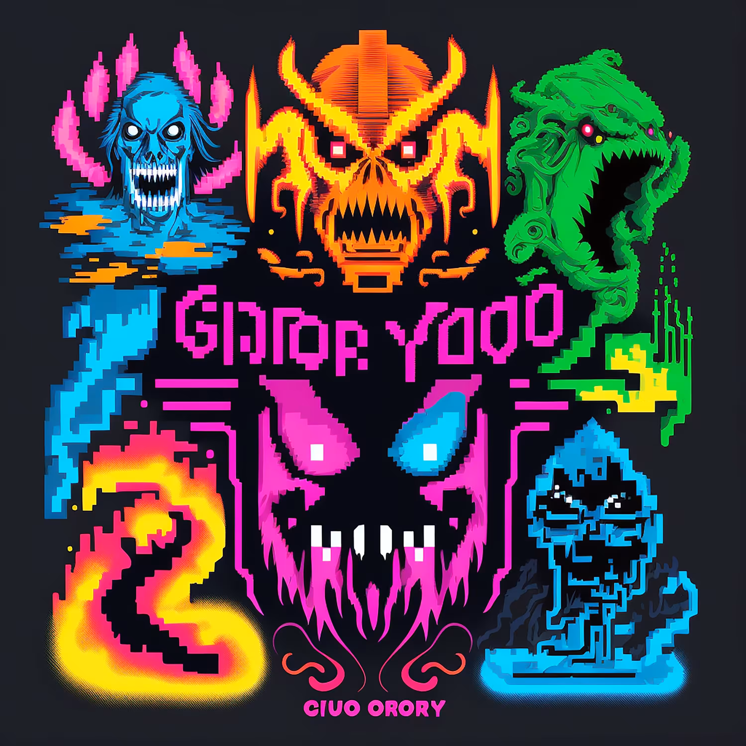 Pixel Game Posters #161