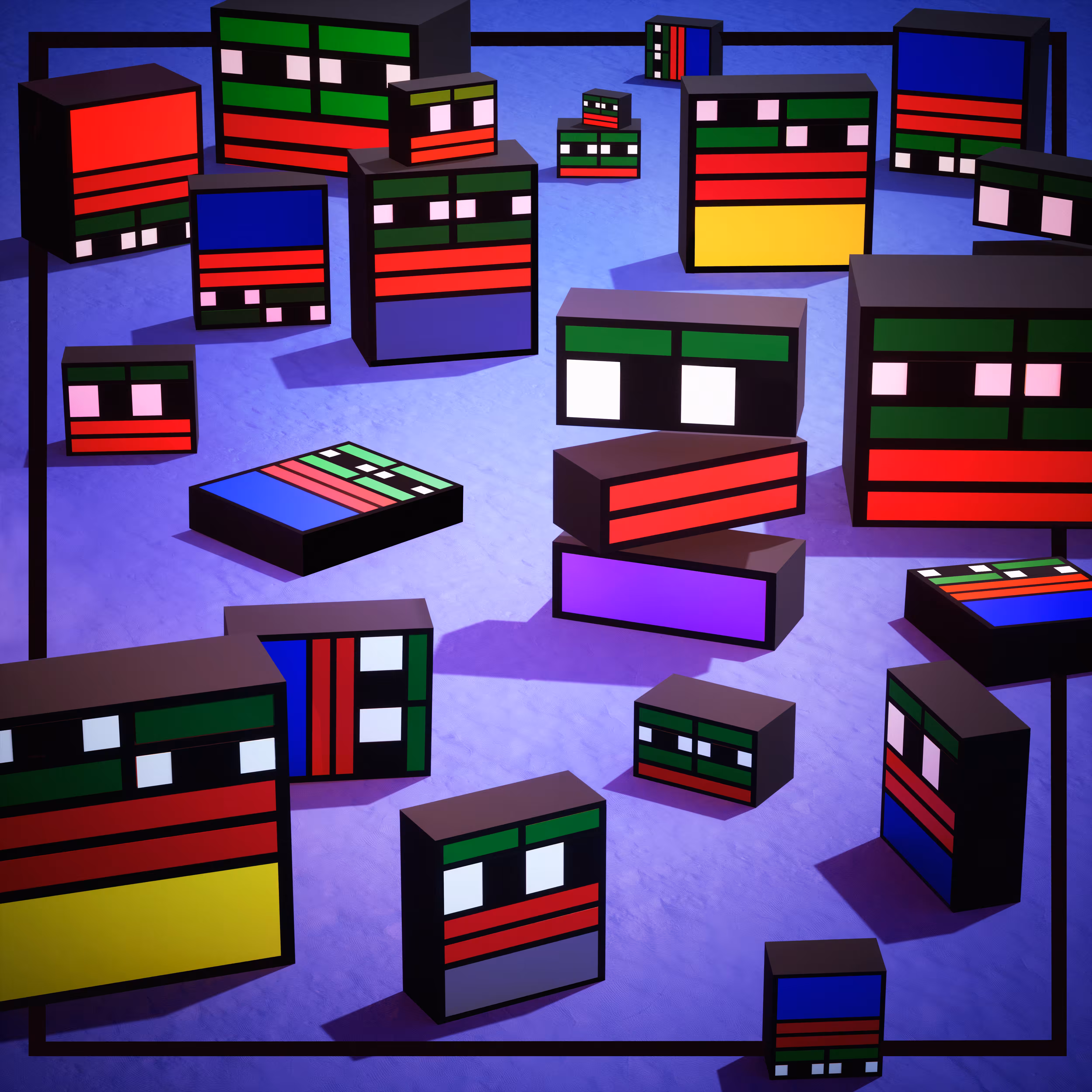 Party Geometric Pepe 3D #24/30