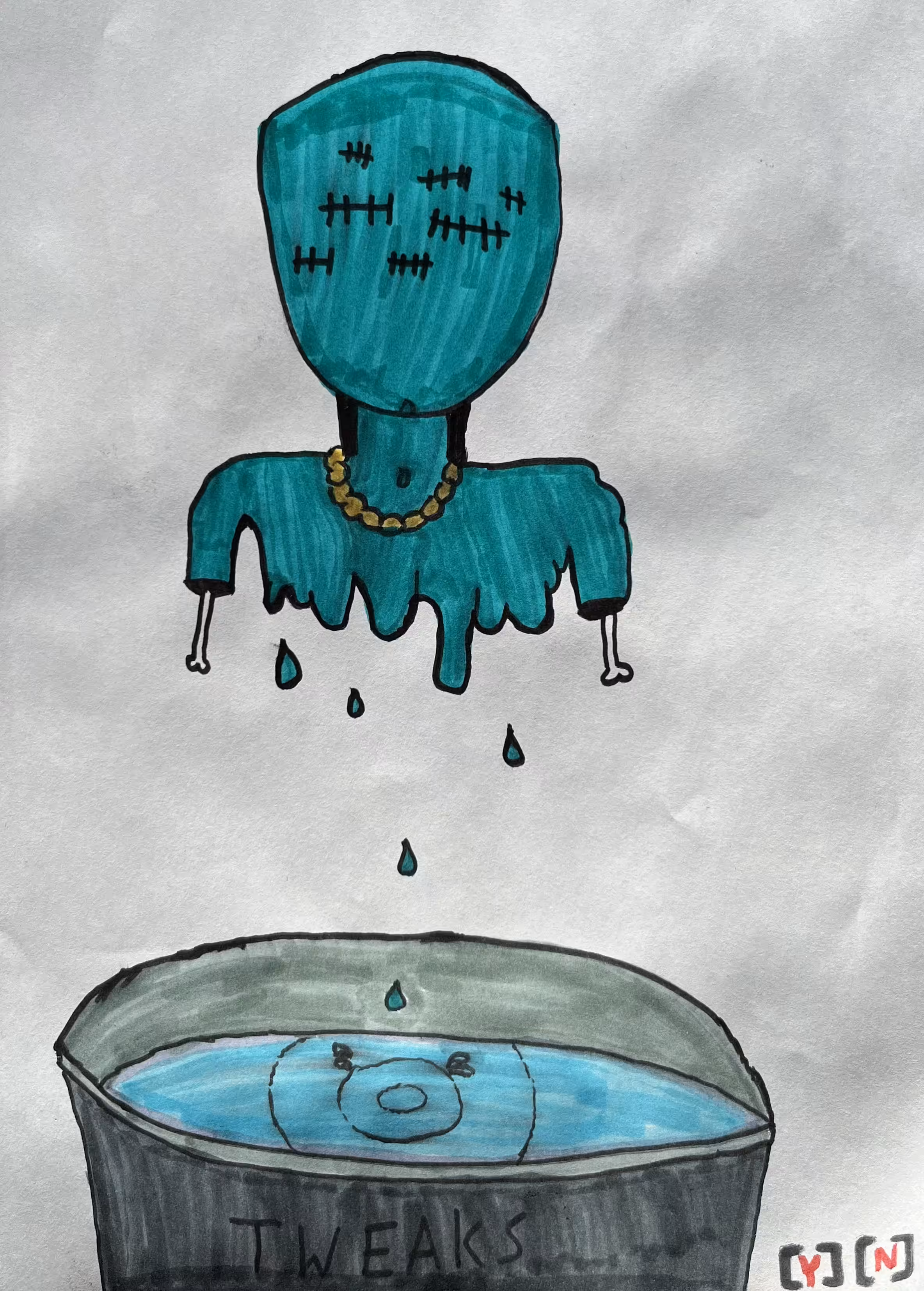 Almost everyday doodles: Every small change counts 