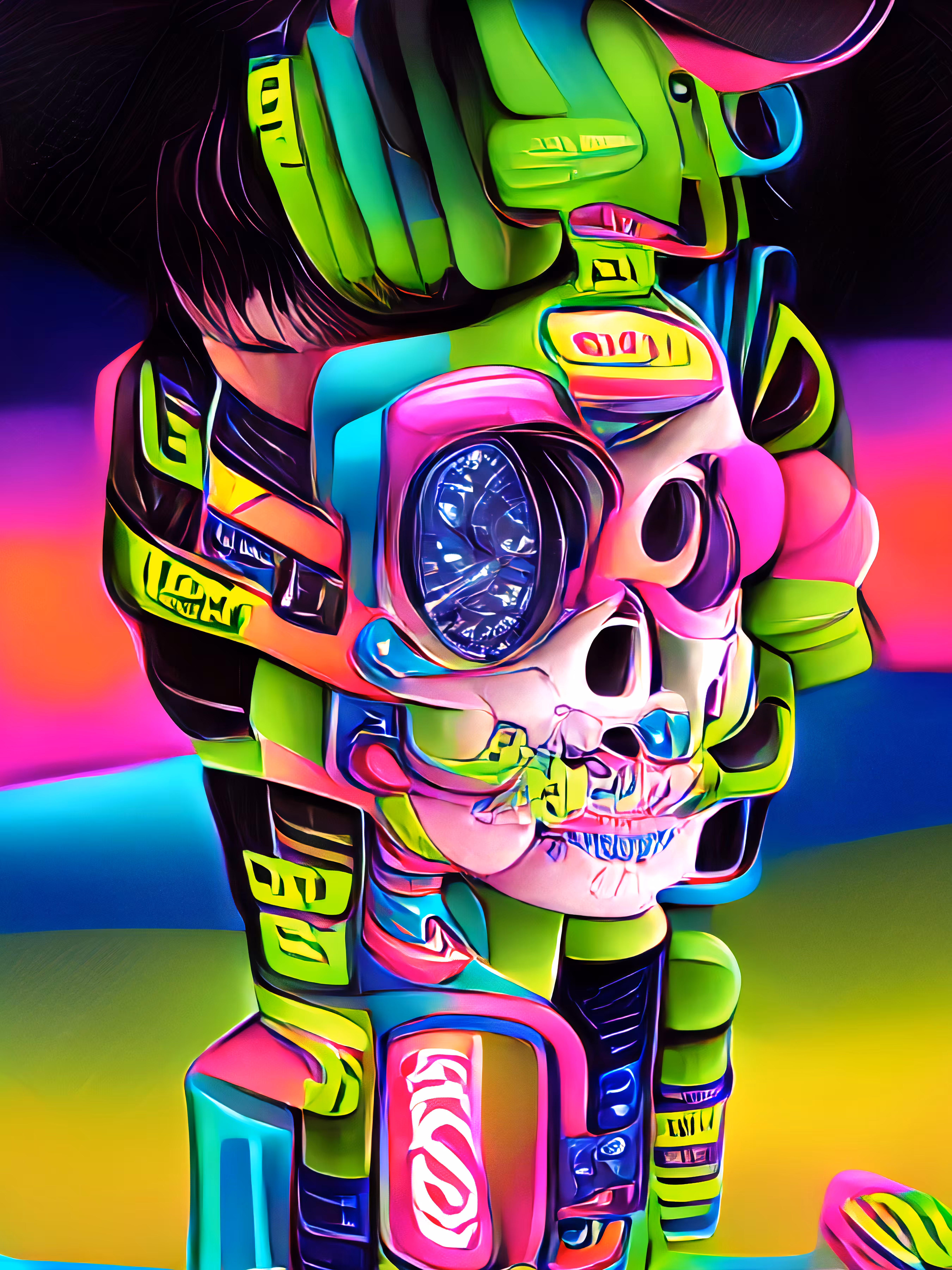 SPECIAL EDITION AI SKULL