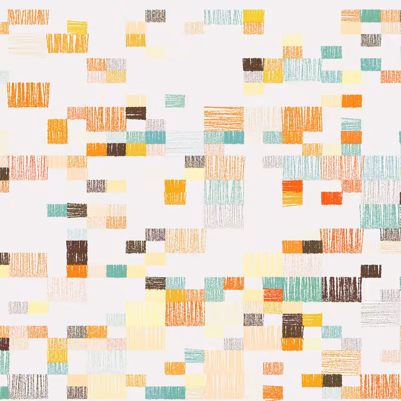 Composition #3 Patchwork Quilt #182