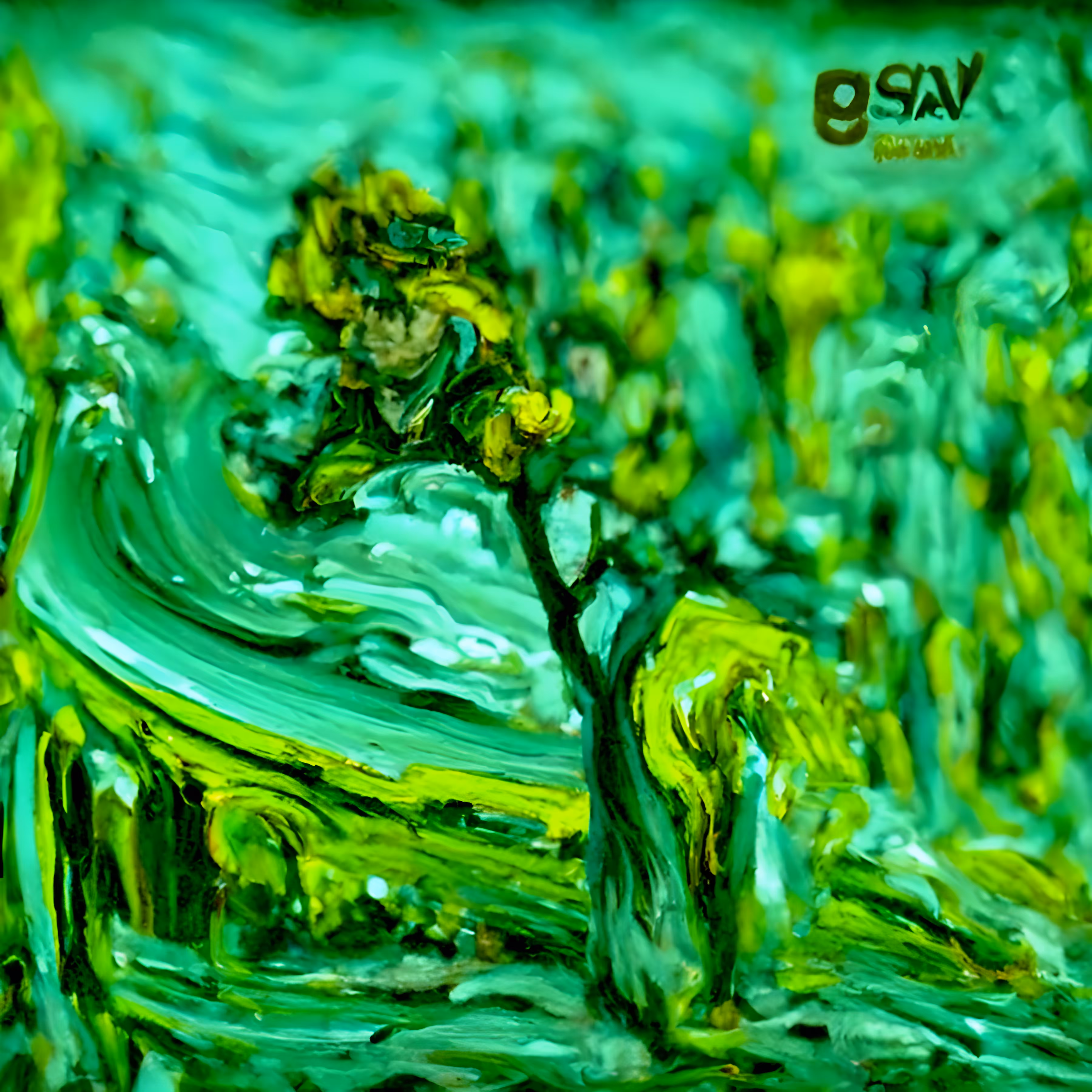 Sap Green 8K By Van Gogh