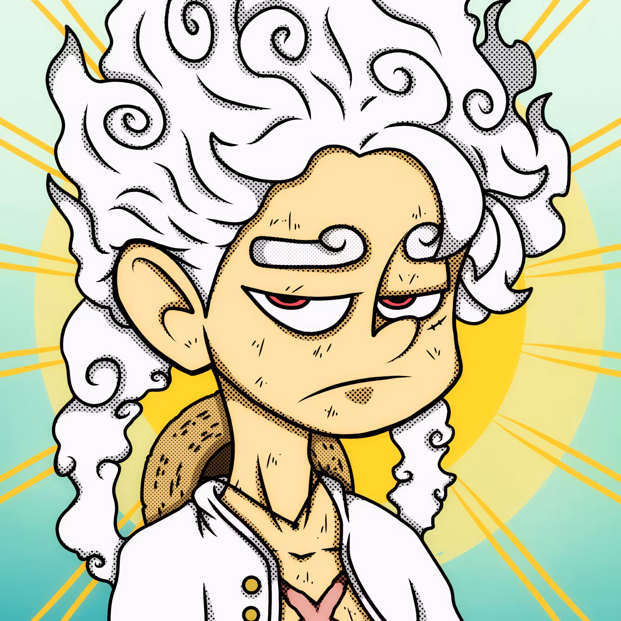 Bored Luffy