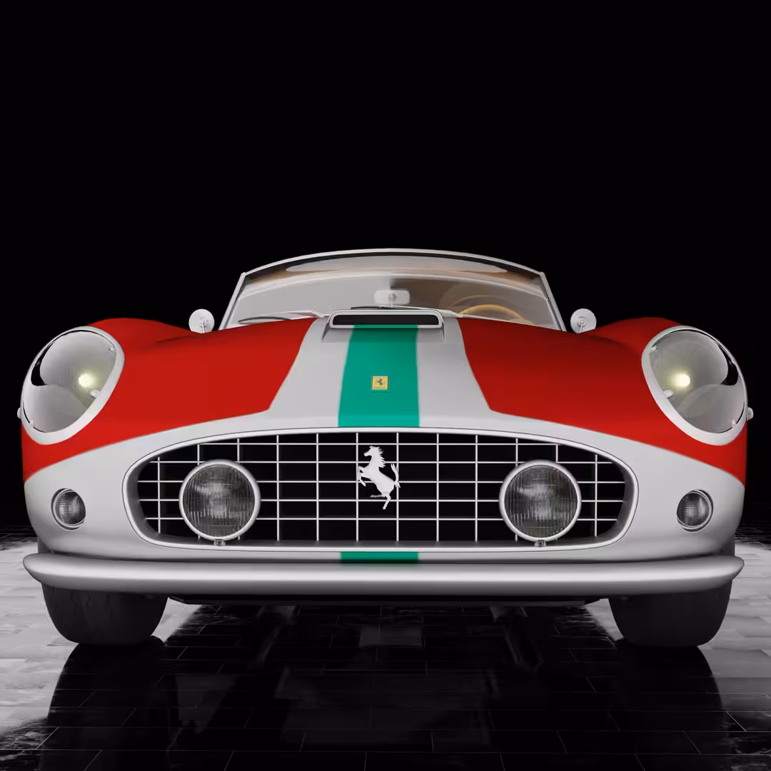 NFT Antique Car Series - Ferrari 250 GT LWB California Spider 
