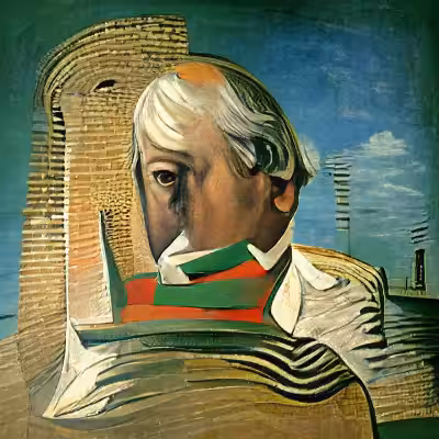 Portrait of Giorgio de Chirico