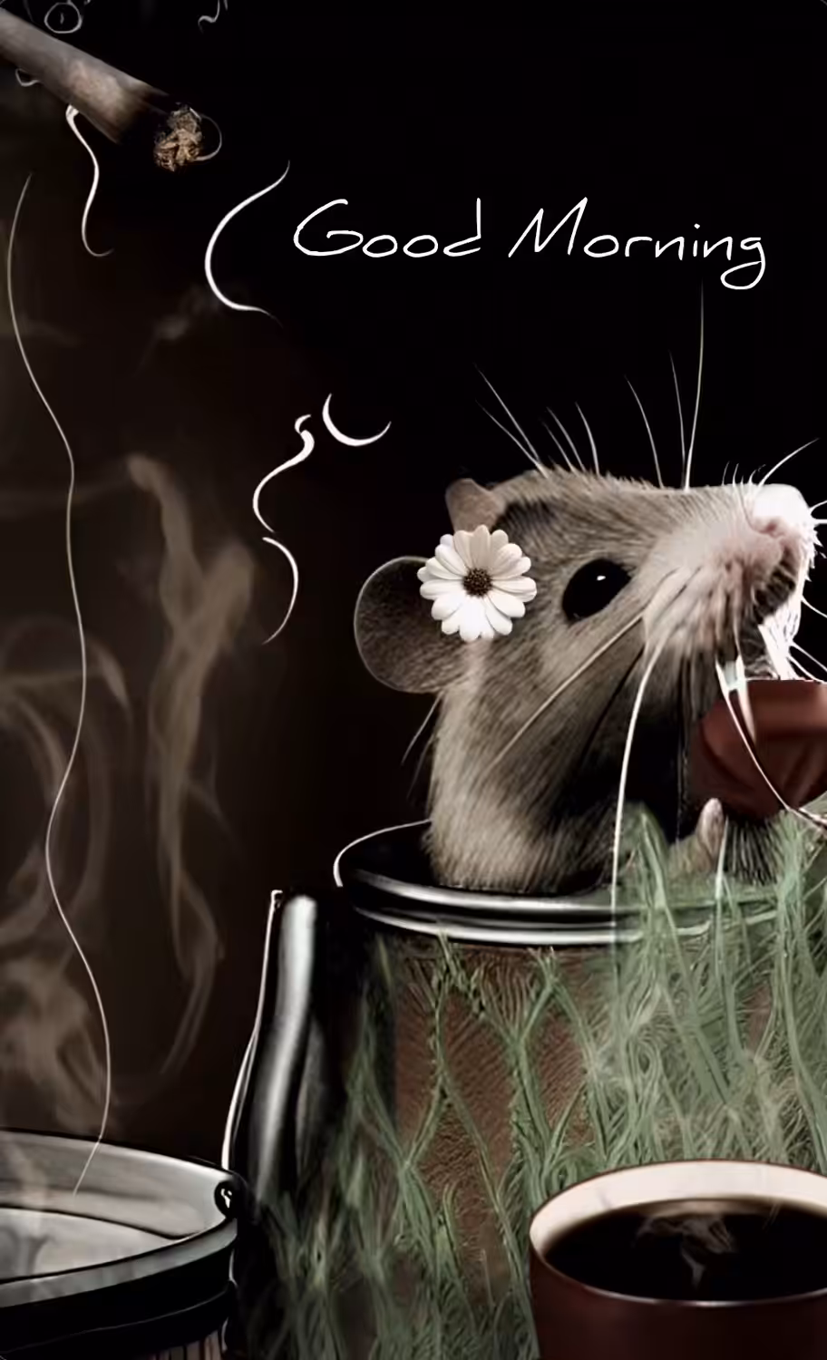 Good Morning says the Tez Rat